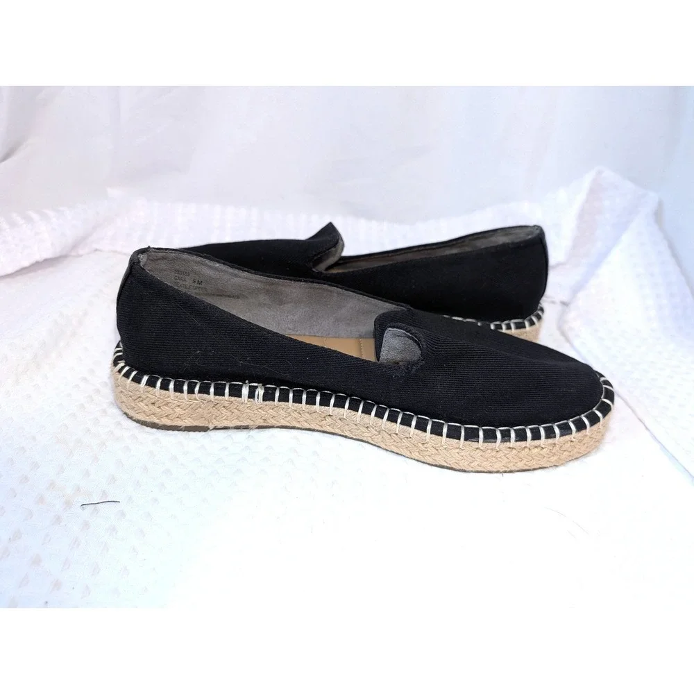 Joie Cara Espadrille Slip On Shoes in Black